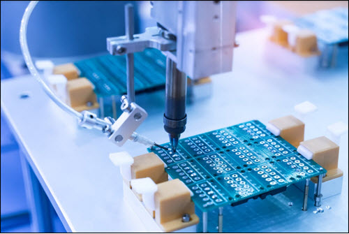 Automated manufacturing soldering and assembly pcb board