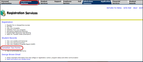 GBC STU-VIEW Registration Screen