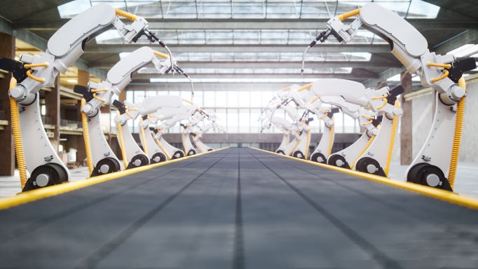 automated robotic conveyor belt